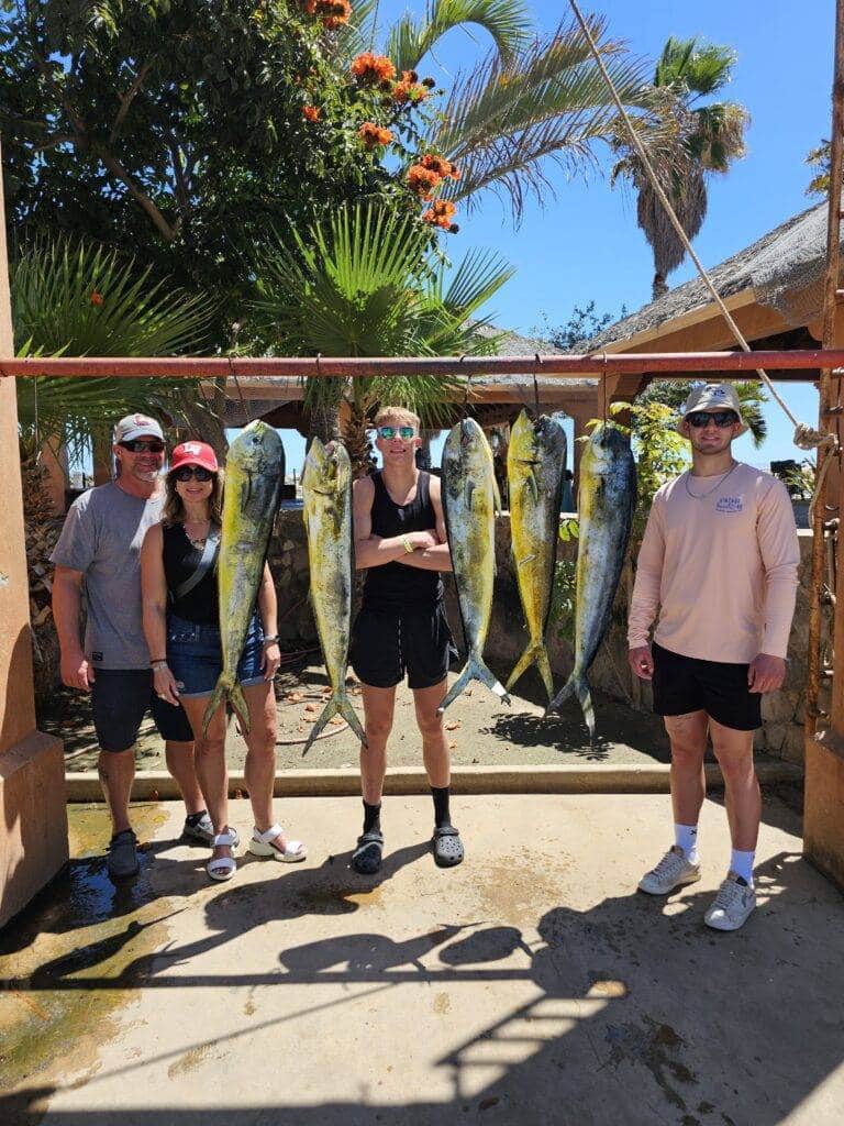 Daliken offshore fishing action near San José del Cabo