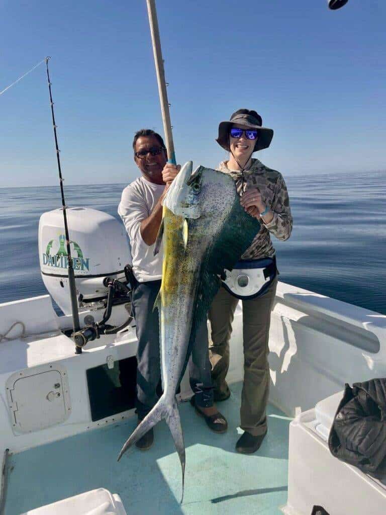 Yellowfin tuna caught in Cabo on a Daliken offshore charter