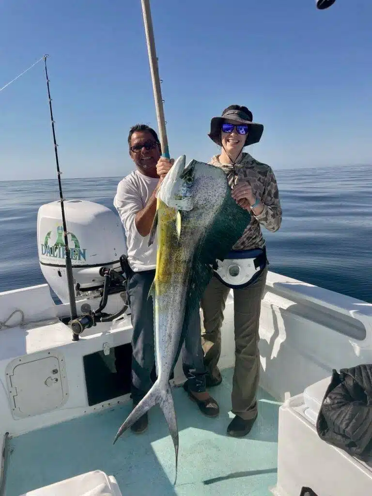 Yellowfin tuna caught in Cabo on a Daliken offshore charter