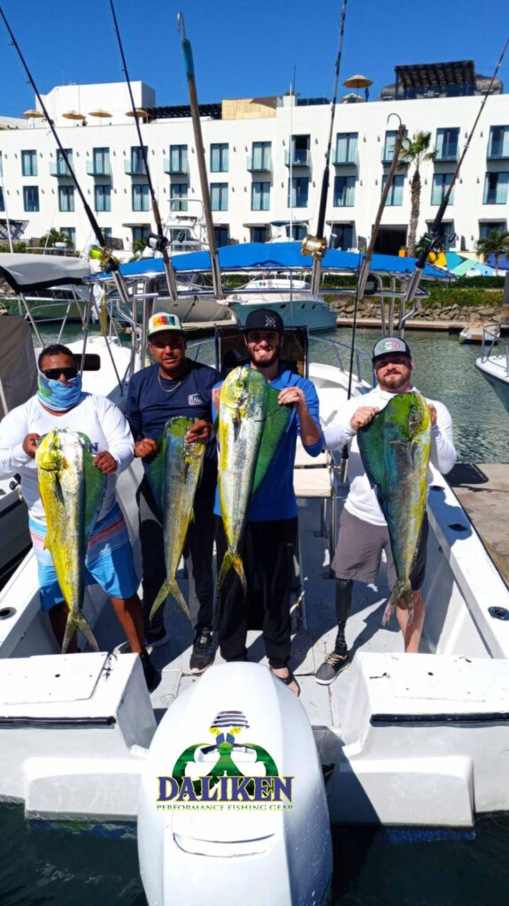 Dorado ready for quick photo and release near Los Cabos