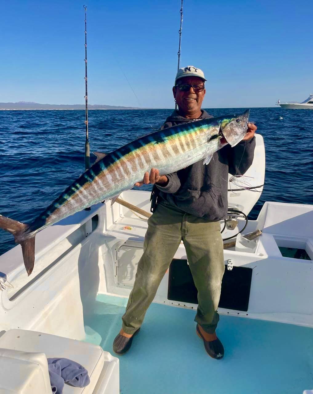 Daliken Sportfishing angler with a trophy catch aboard a private charter, San Jose del Cabo