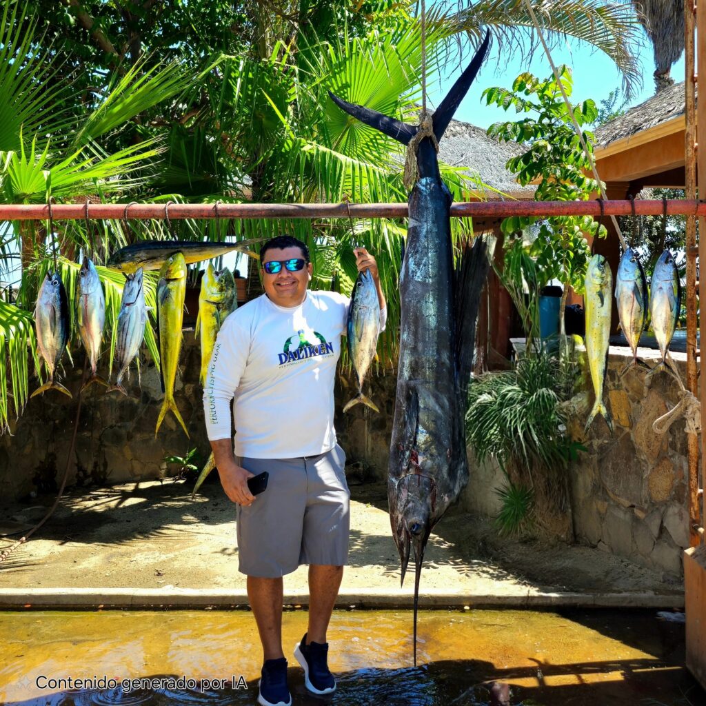 Inshore roosterfish caught near the beaches of San José del Cabo