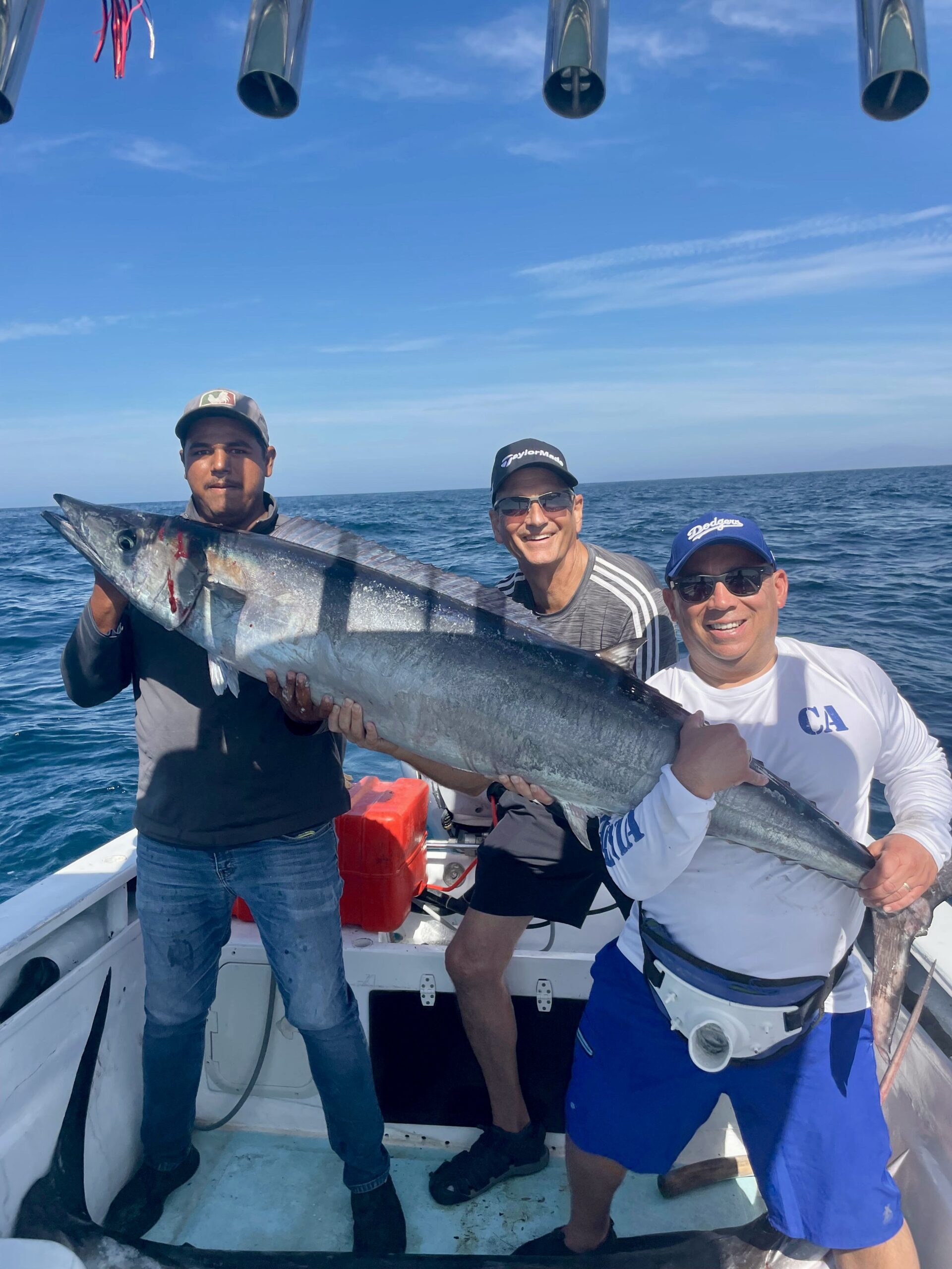 Afternoon fishing trip in Cabo with Daliken Sportfishing at golden hour