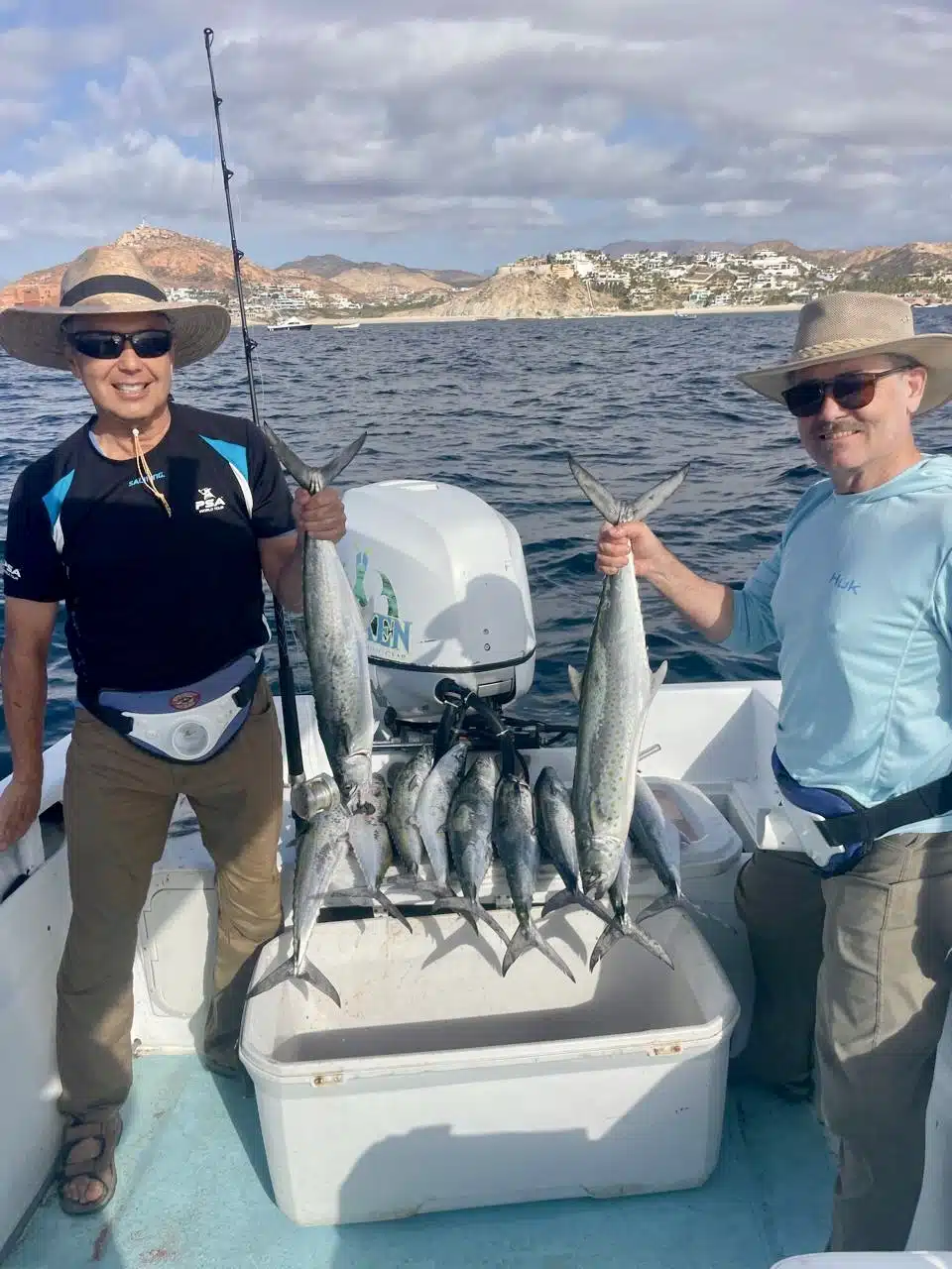Inshore fishing charter moments in San José del Cabo with Daliken Sportfishing