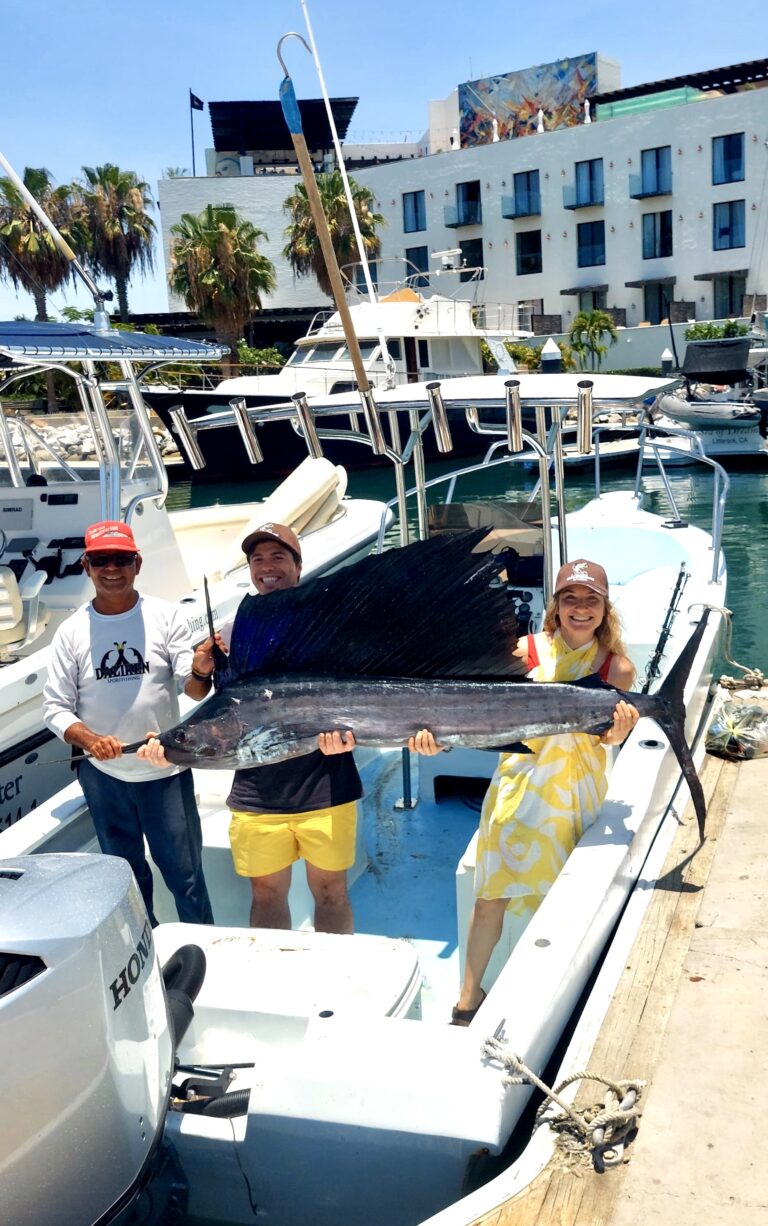 Marlin fishin in San José del cabo super panga 26ft