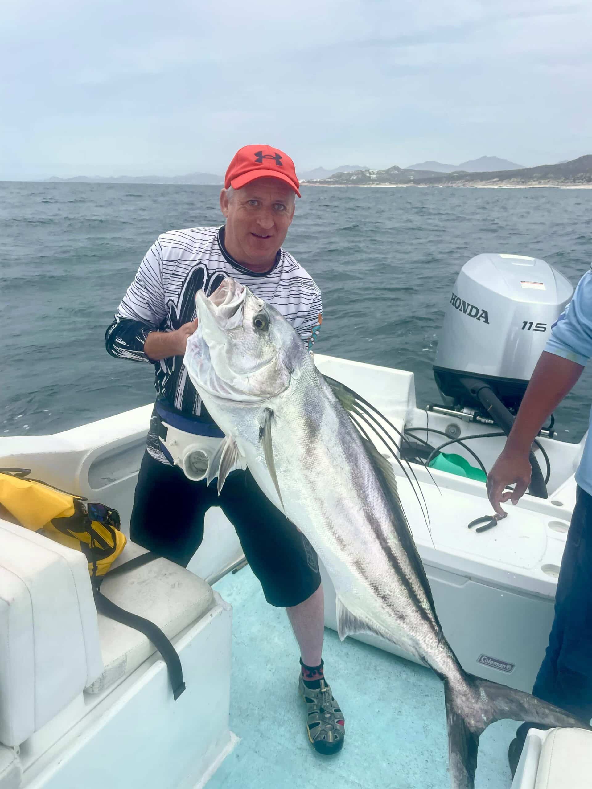 Roosterfish hot spots Baja rocky points and beaches