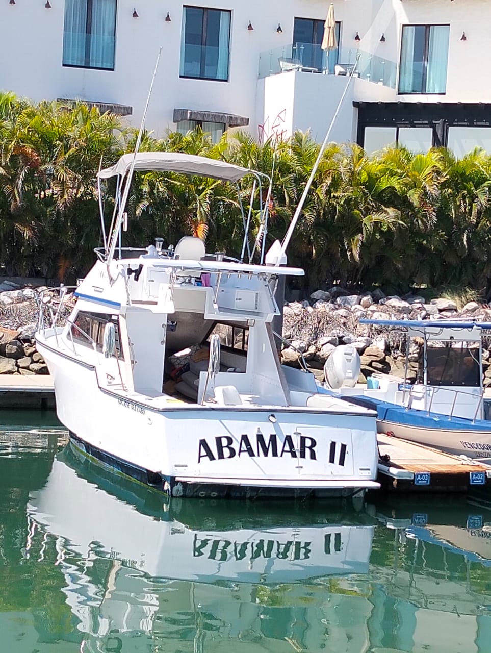 ABAMAR 33ft sportfisher at Puerto Los Cabos ready for charter