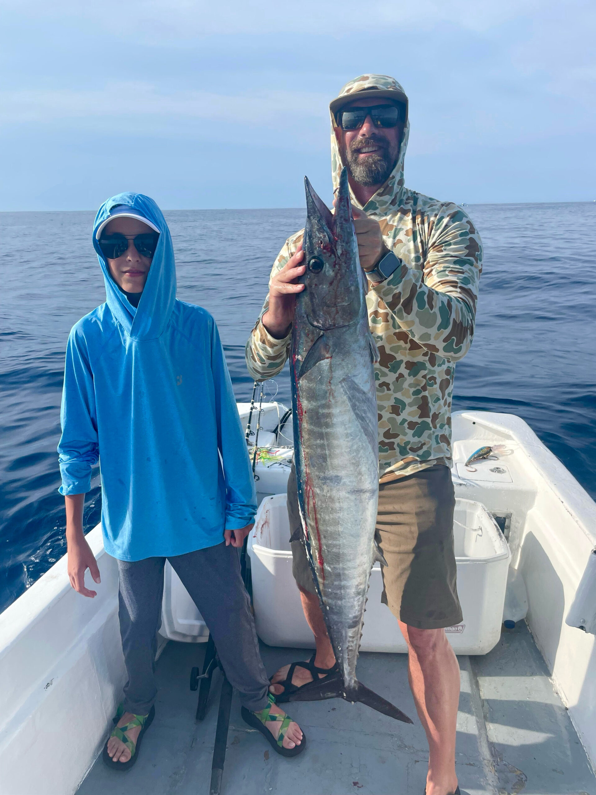 Wahoo caught from 23ft Super Panga