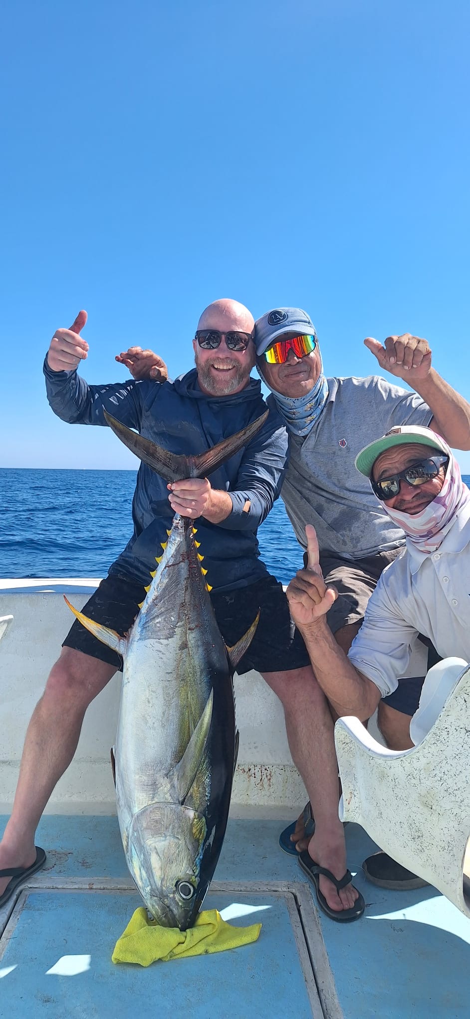 Yellowfin tuna caught at Iman Bank with Daliken Sportfishing