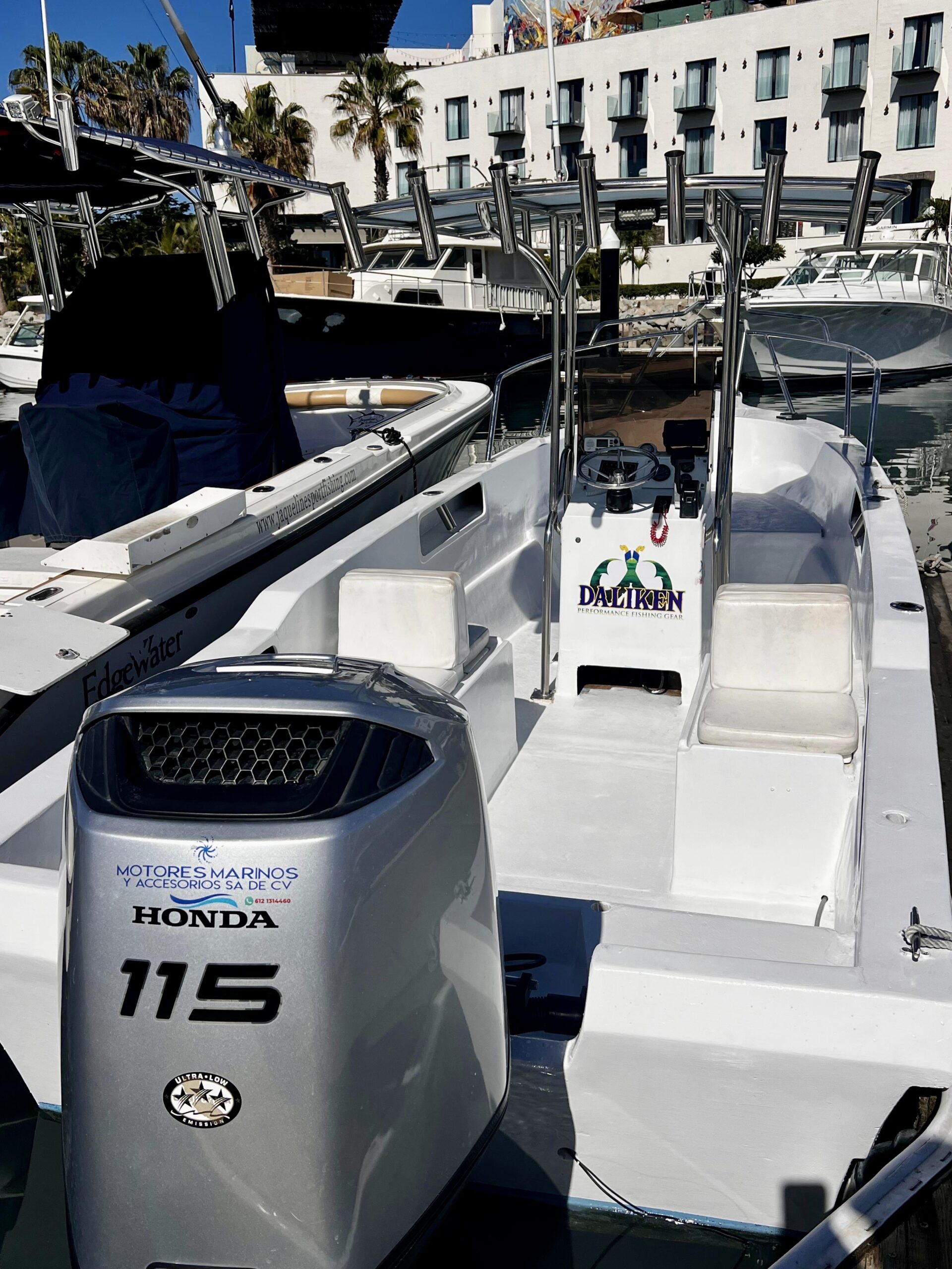 Super Panga 26ft fishing boat for inshore action near San Jose del Cabo, Los Cabos