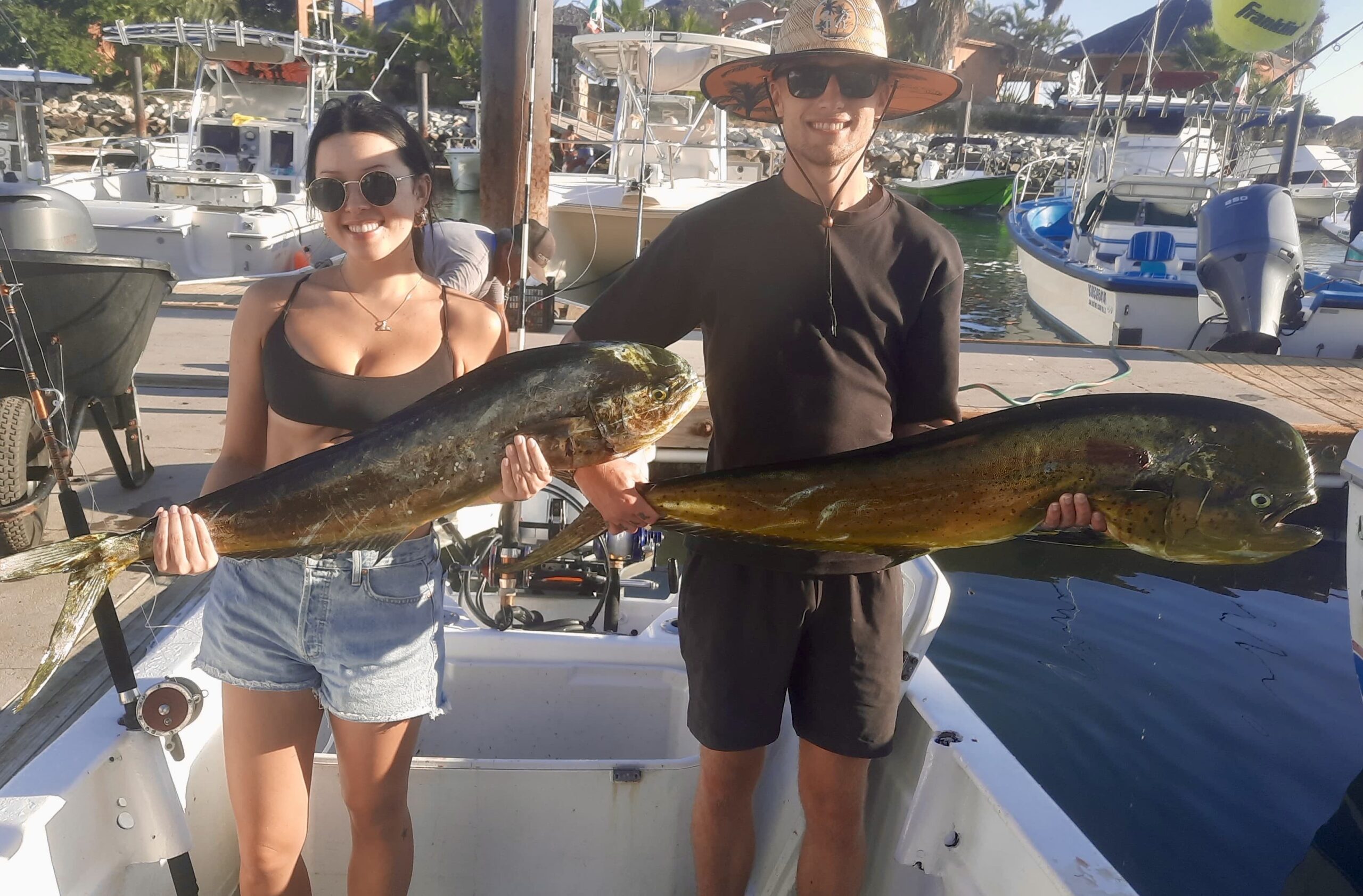 Private Los Cabos fishing charter dorado mahi mahi catch
