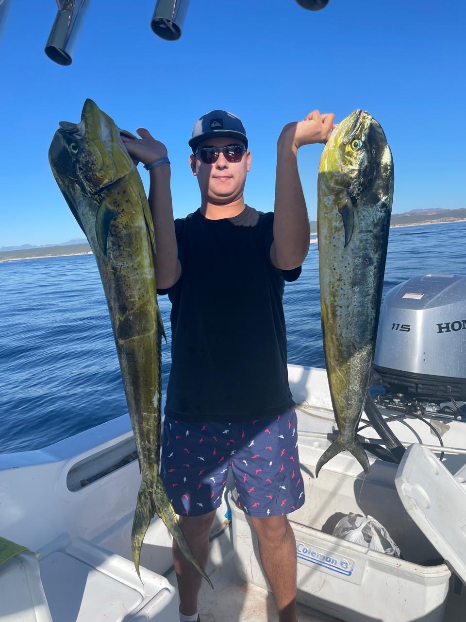 Successful mahi mahi fishing trip with Daliken Sportfishing in San José del Cabo