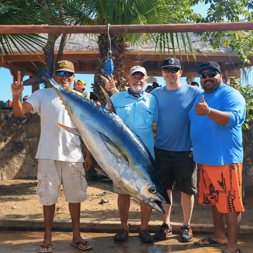 Yellowfin tuna catch with Daliken Sportfishing San José del Cabo