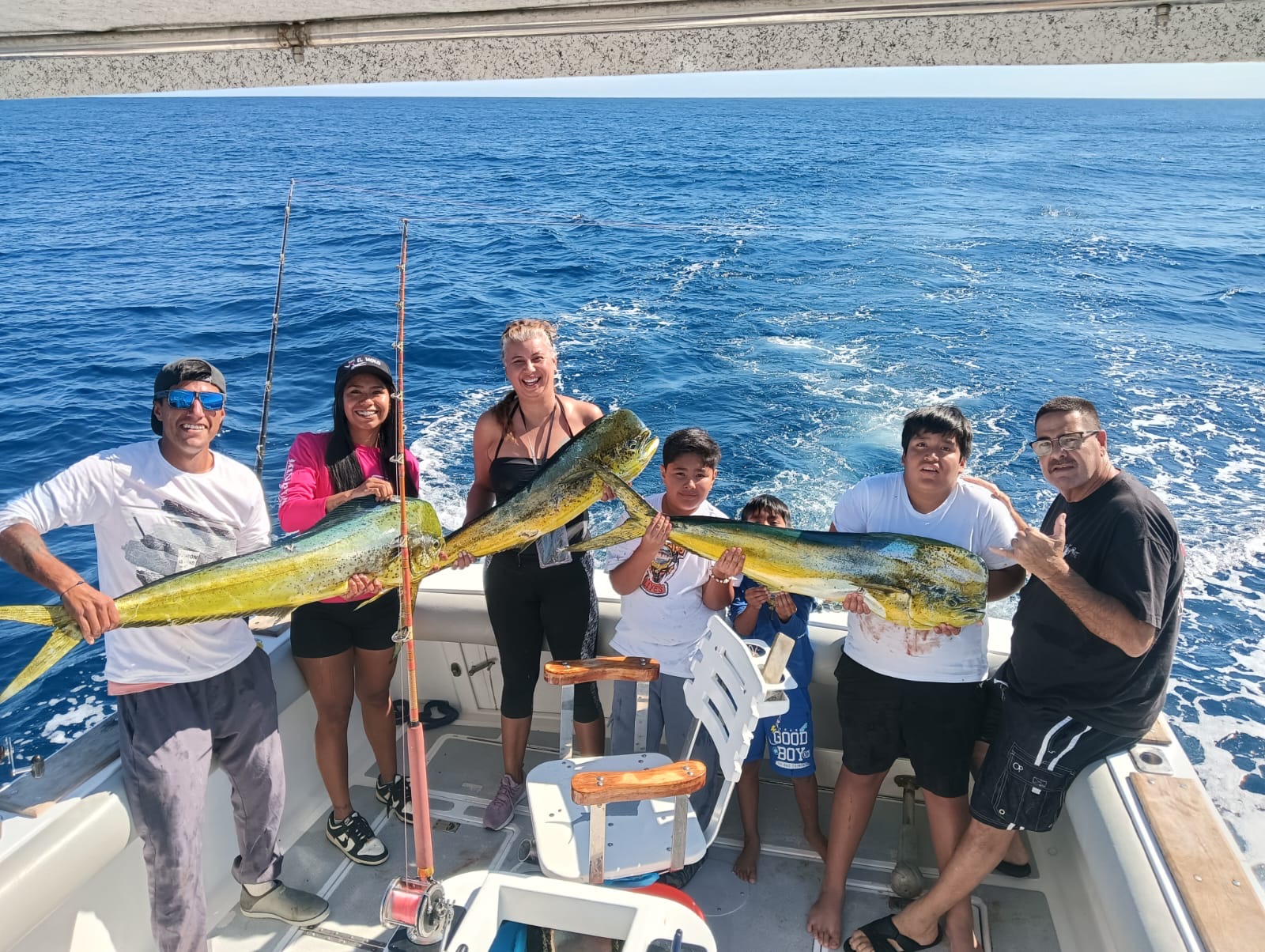 Wahoo catch with Daliken Sportfishing offshore fishing charter in Los Cabos
