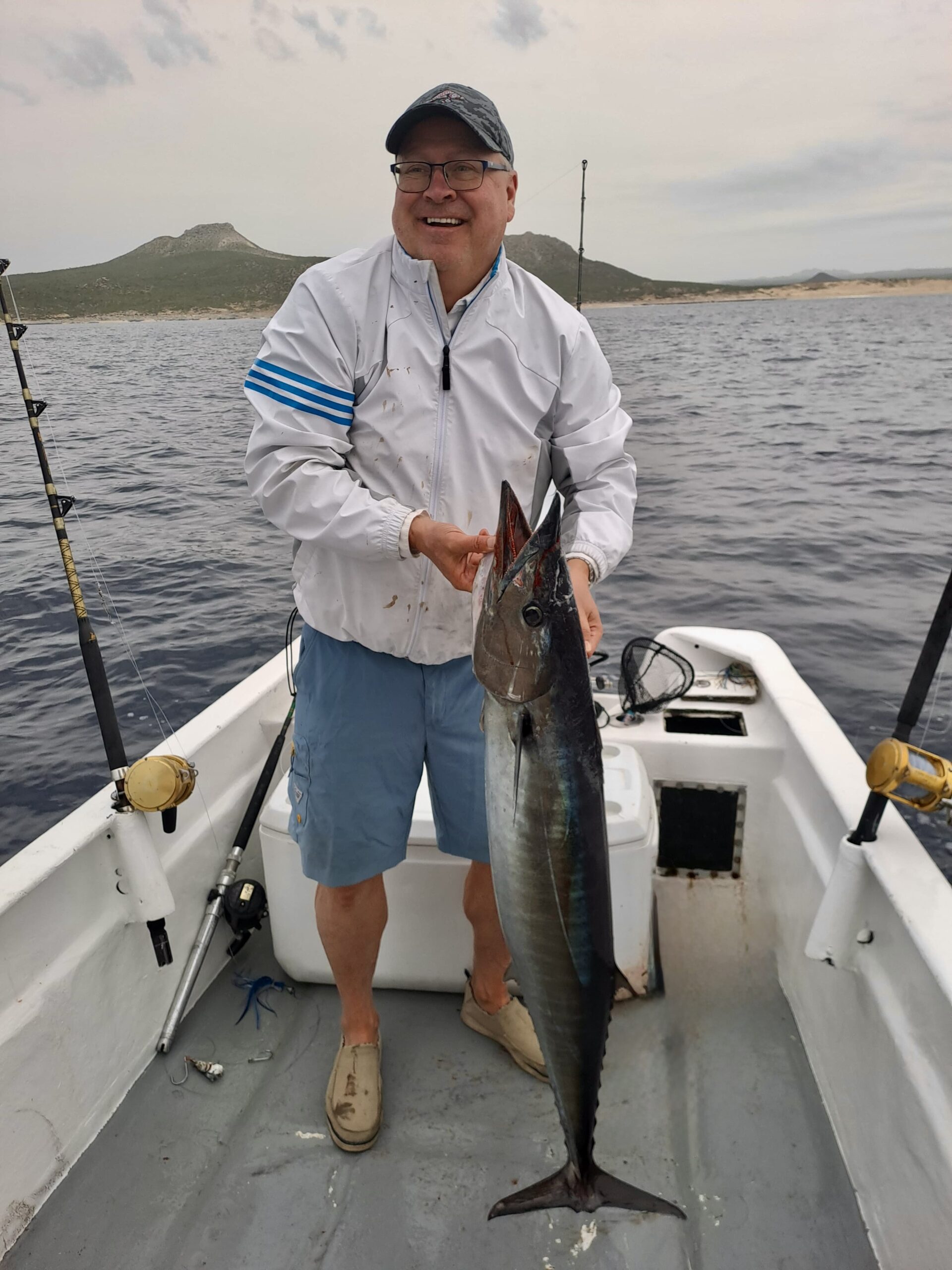 Wahoo caught in Los Cabos on a private fishing charter with Daliken Sportfishing in San José del Cabo