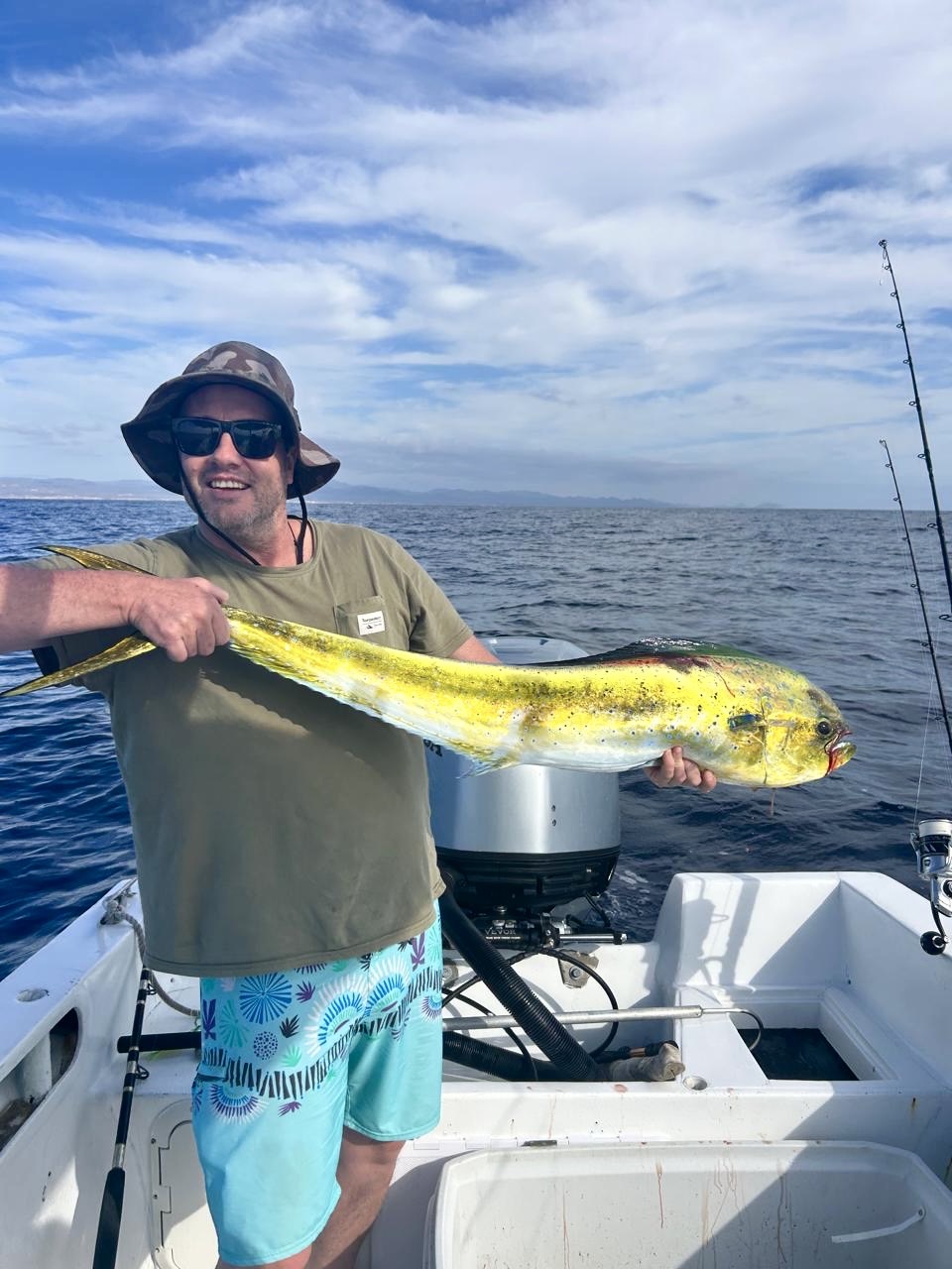 Dorado mahi mahi offshore action Baja California Sur