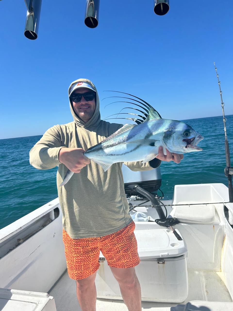 Jack crevalle (jurel toro) caught inshore in San José del Cabo with Daliken Sportfishing