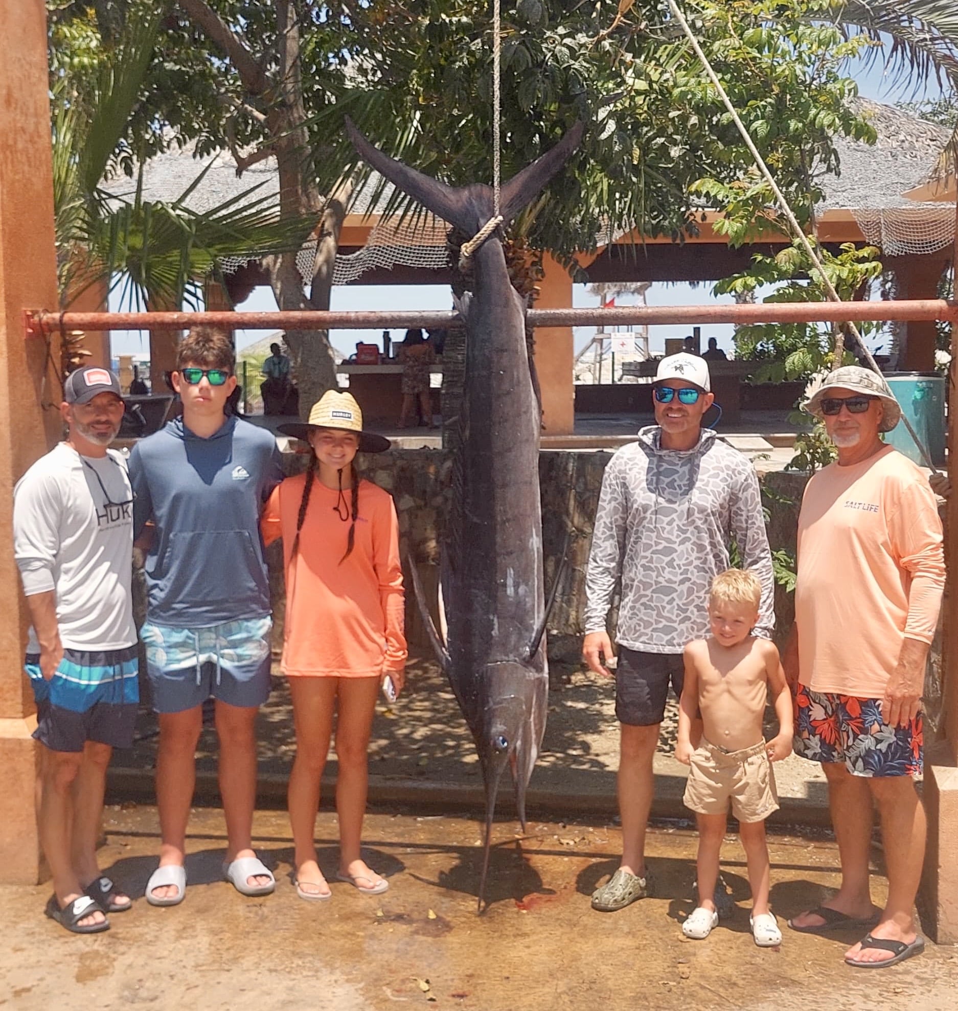 Striped marlin roosterfish Los Cabos June 30 2026 Daliken Sportfishing San Jose del Cabo charter