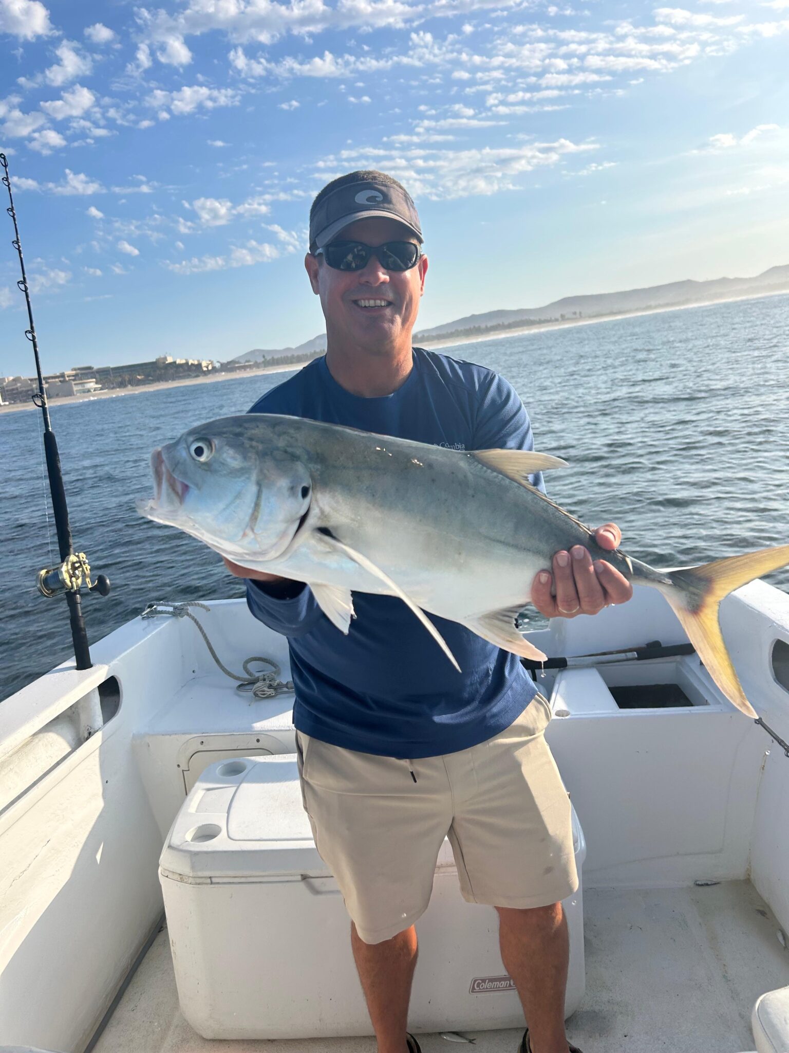 Roosterfish gallo Los Cabos June 24 2026 Daliken Sportfishing inshore Playa El Tule