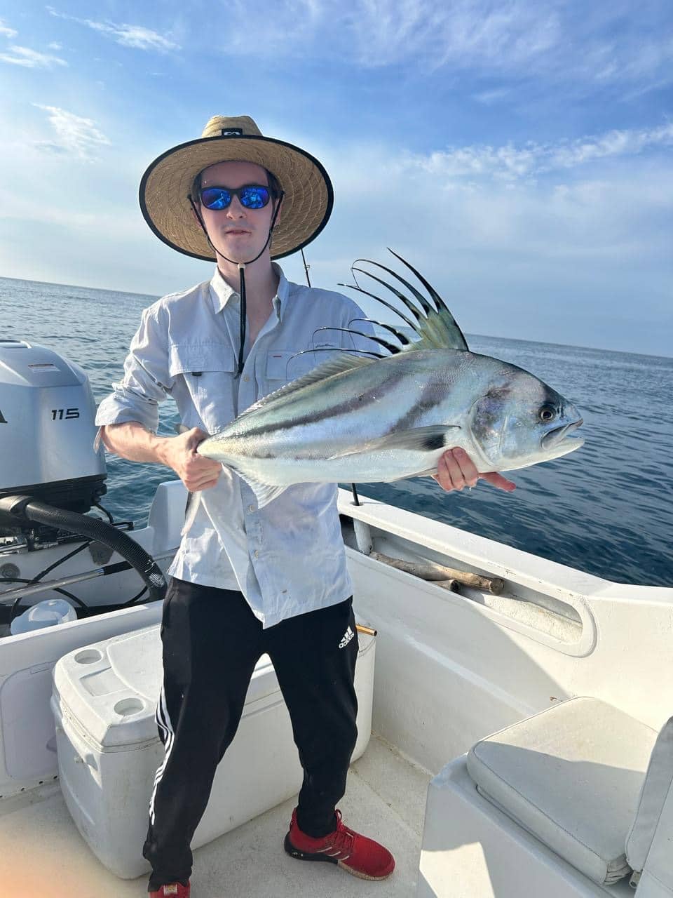 Roosterfish caught on a Daliken Sportfishing charter in Los Cabos