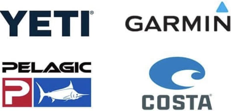 Trusted fishing brand logo