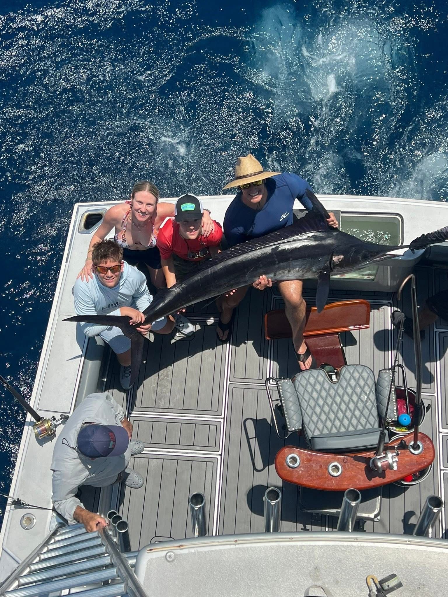 Yellowfin tuna over 100 pounds Los Cabos June 30 2026 Daliken Sportfishing Puerto Los Cabos Marina