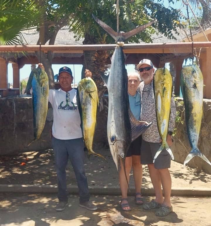 Roosterfish gallo and offshore catch Los Cabos June 6 2026 Daliken Sportfishing East Cape Punta Gorda