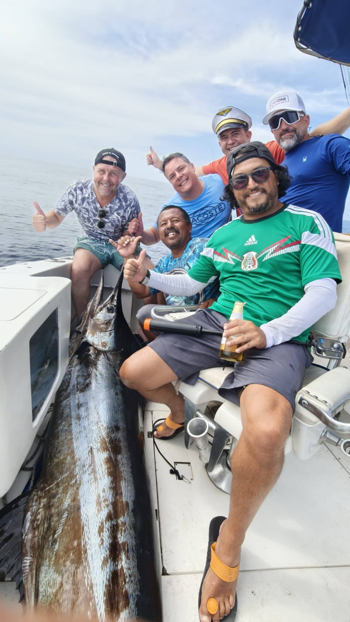 Blue marlin Los Cabos July 12 2026 Daliken Sportfishing offshore billfish Puerto Los Cabos Marina