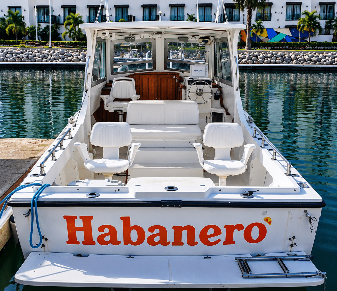Habanero 28ft private sportfishing boat in Los Cabos