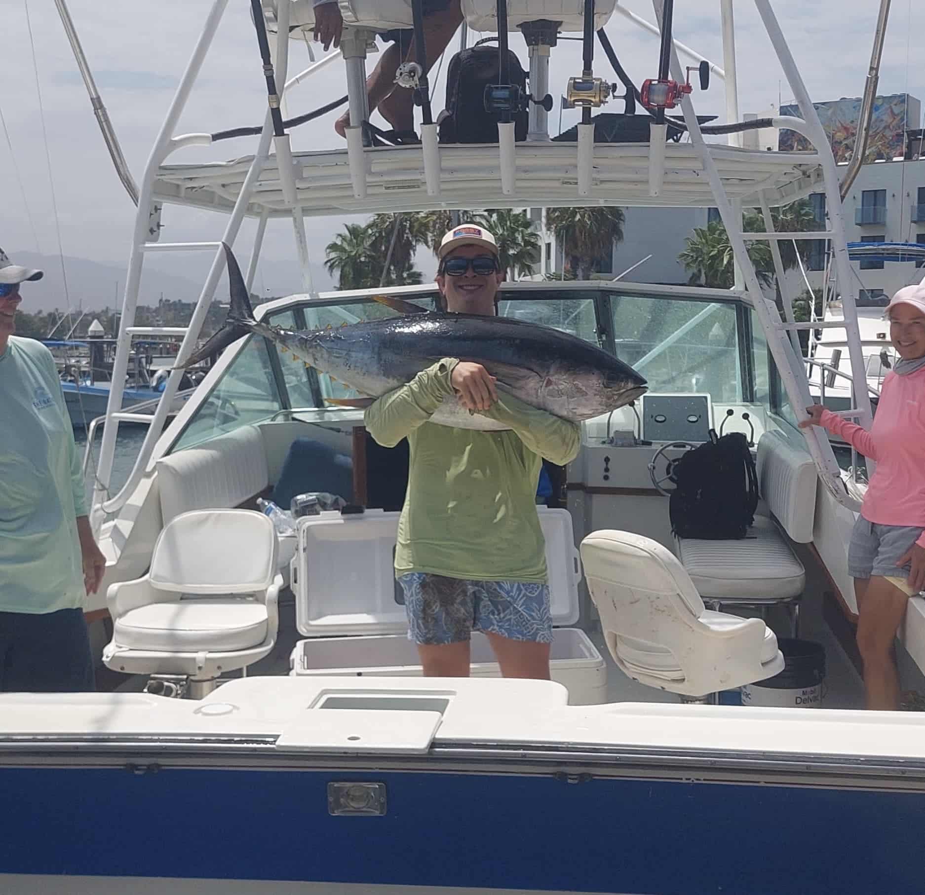Blue marlin Los Cabos August 2 2026 Daliken Sportfishing post storm offshore Puerto Los Cabos Marina