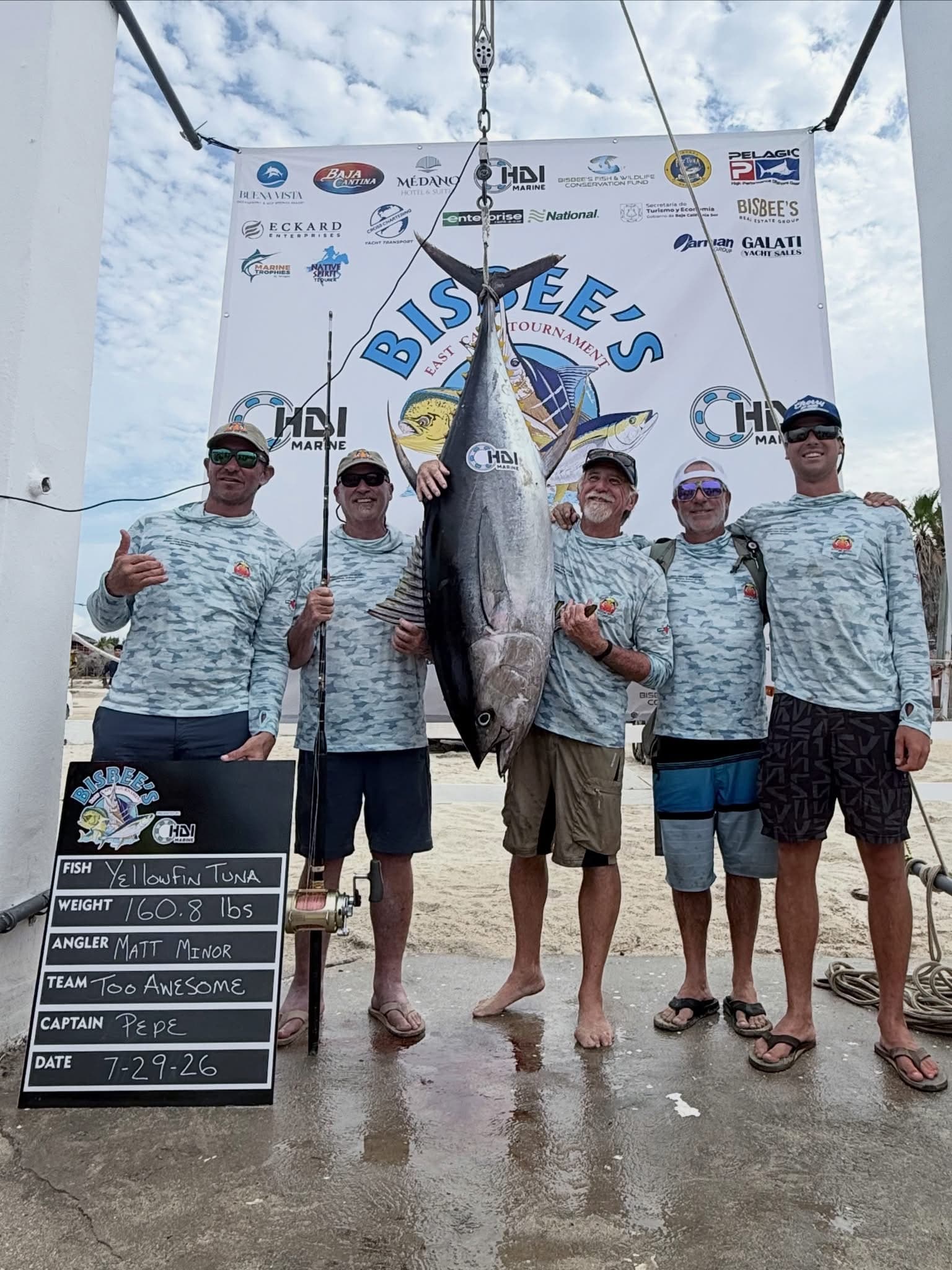 Bisbee tournament billfish East Cape Los Cabos August 2026 sportfishing