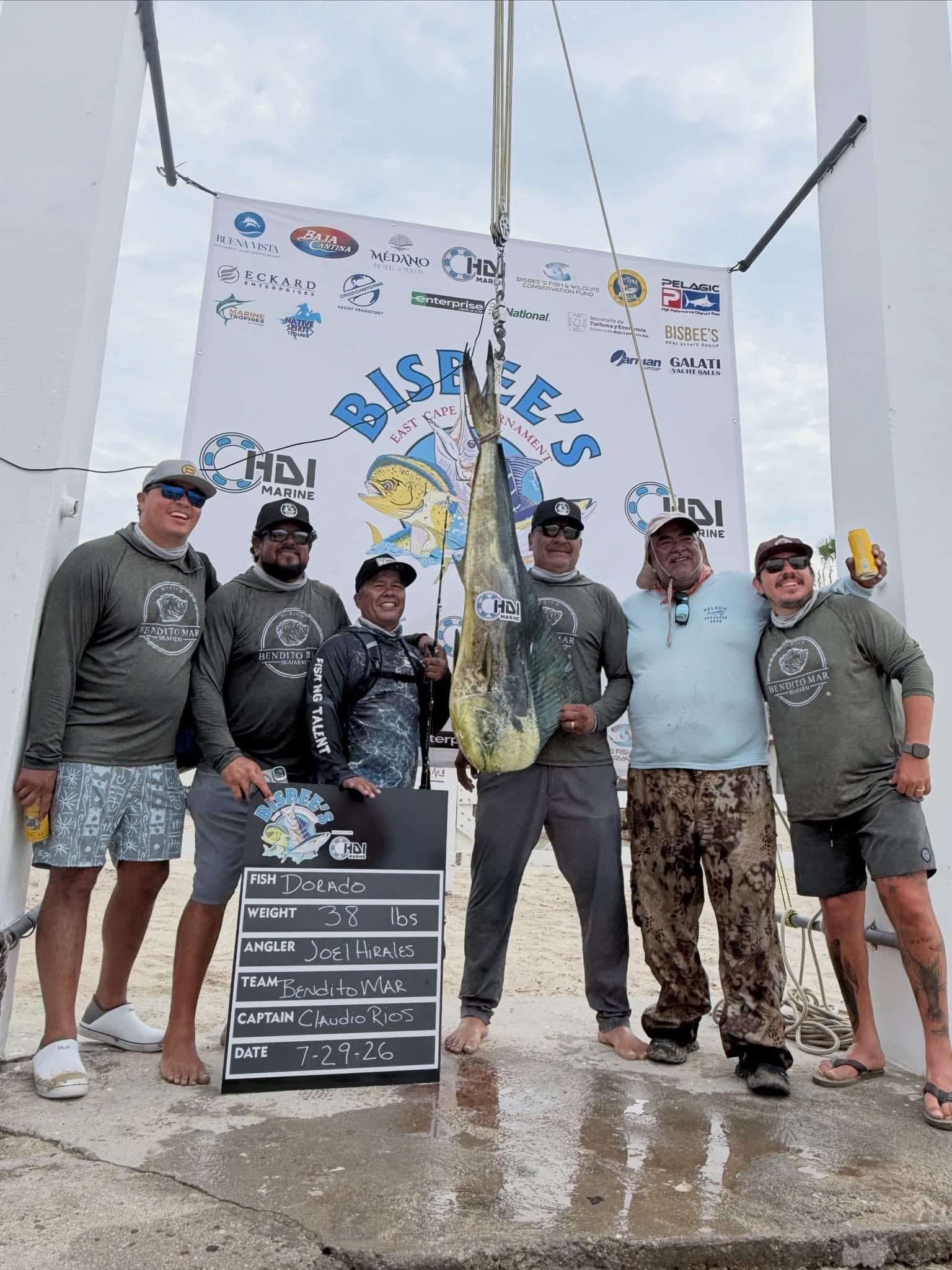 Bisbee tournament marlin catch East Cape Los Cabos August 2026 Daliken Sportfishing
